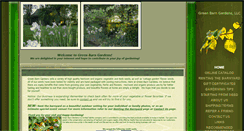 Desktop Screenshot of greenbarngardens.com